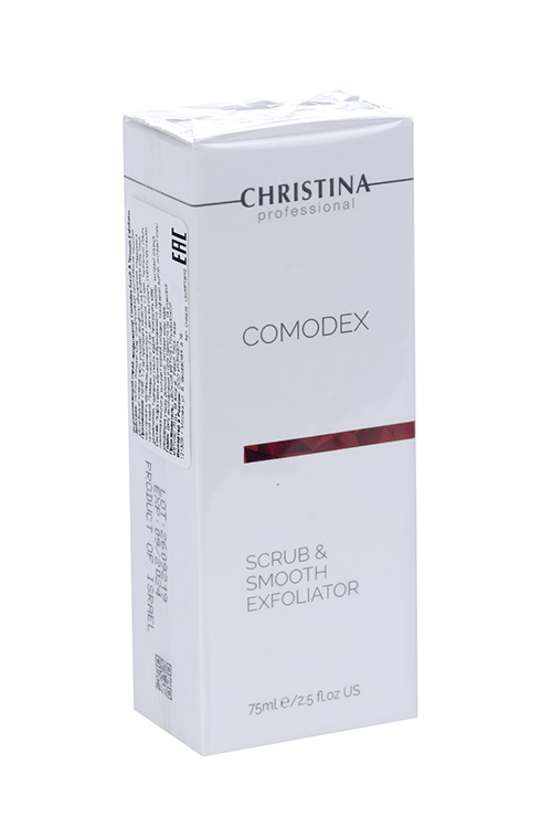 Скраб Christina Comodex Scrub Smooth Exfoliator д/лица выравнивающий эксфолиатор, 75 мл