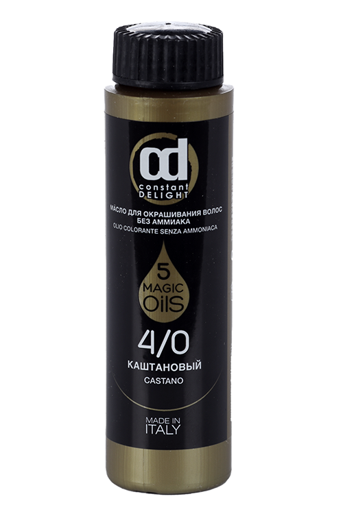 Масло Constant Delight Magic Oils д/окрашивания волос 4/0 каштановый, 50 мл