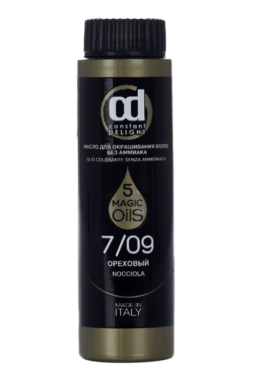 Масло Constant Delight Magic Oils д/окрашивания волос 7/09 ореховый, 50 мл