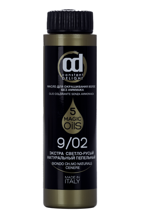 Масло Constant Delight Magic Oils д/окрашивания волос 9/02 экстра натуральный пепельный, 50 мл