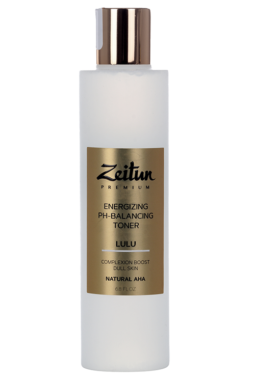 Тоник Zeitun Premium LULU д/лица энергет и pH-балансир с кислотами/гуараной, 200 мл