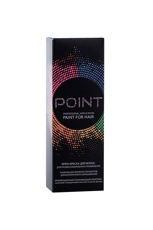Крем-краска POINT. д/седых волос д/проф прим 8.10 блондин пепельный 100 мл