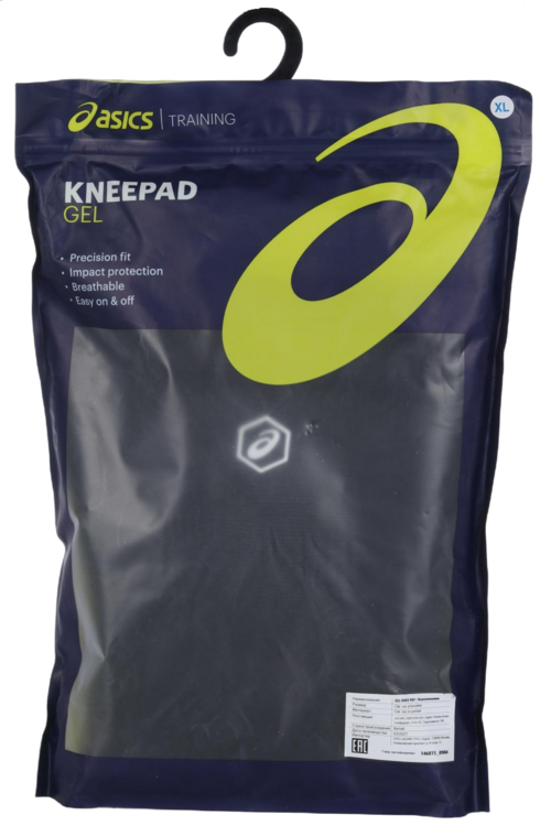 Наколенник ASICS GEL KNEEPAD волейбольный черный р XL 2 шт