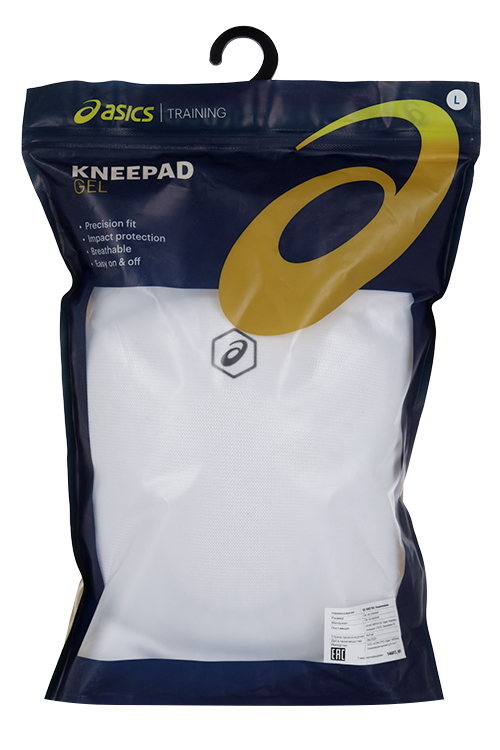 Наколенник ASICS GEL KNEEPAD волейбольный белый р L 2 шт