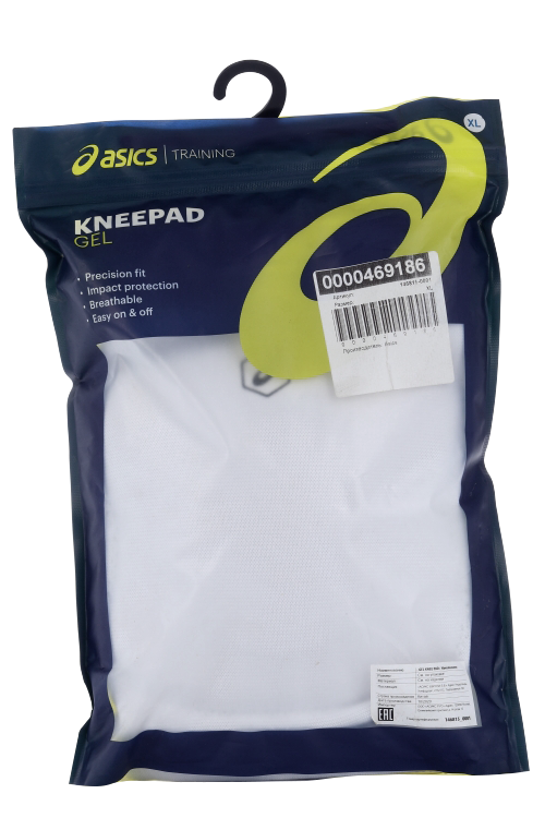 Наколенник ASICS GEL KNEEPAD волейбольный белый р XL 2 шт