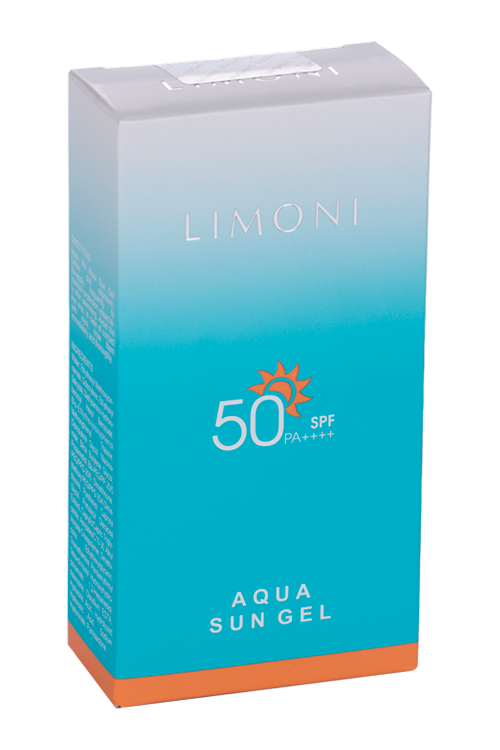 Крем-гель Limoni Aqau Sun Cream SPF 50 PA++ д/лица/тела солнцезащитный увлажняющий, 50 мл
