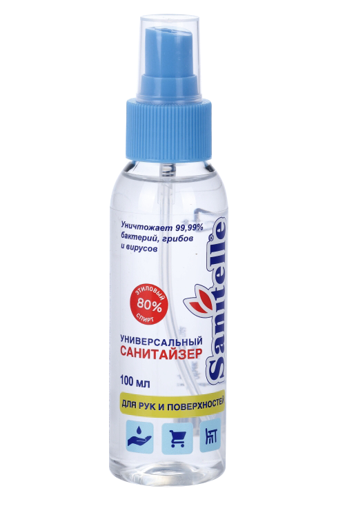 Спрей Sanitelle этил 80%, 100 мл