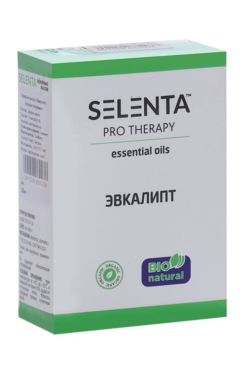 Масло Selenta эфирное д/лица эвкалипт водорастворимое, 30 мл