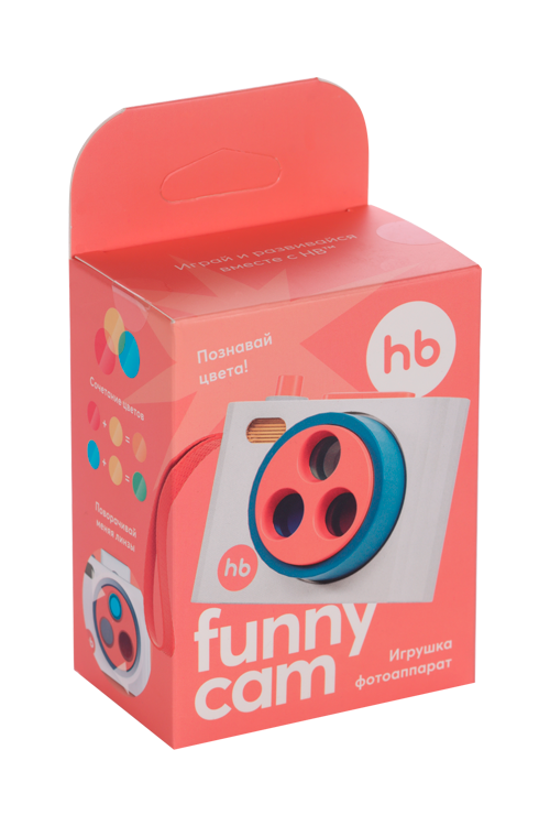 Игрушка-фотоаппарат Happy Baby FUNNY CAM музыкал со светофильтрами