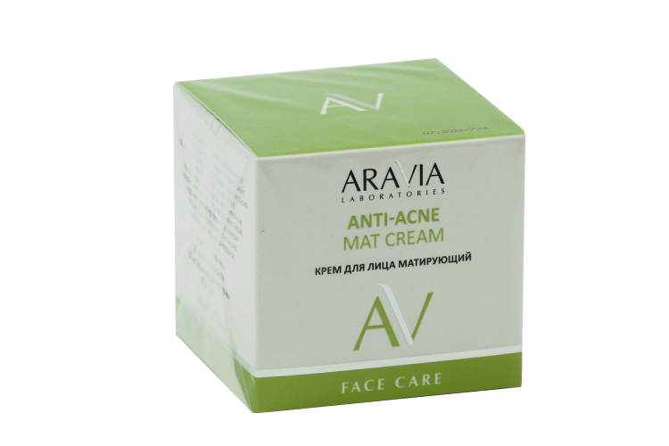 Крем ARAVIA Laboratories увлажнение и тонус кожи от черных точек матирует кожу лица, 50 мл