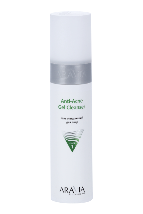 Гель ARAVIA Professional очищающий д/жирной и проблемной кожи anti-acne, 250 мл