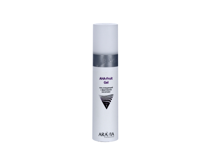 Гель ARAVIA Professional очищающий с фруктовыми кислотами AHA, 250 мл