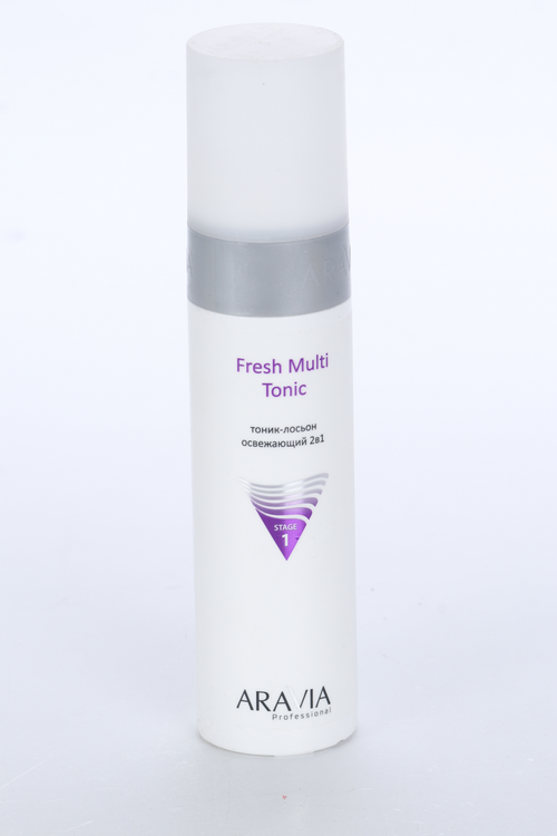 Тоник-лосьон ARAVIA Professional Fresh Multi Tonic освежающий 2 в 1, 250 мл