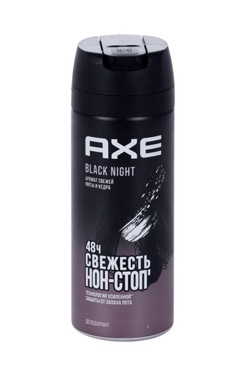 Дезодорант AXE Бэк Найт защита от запаха пота свежая мята и кедр, 150 мл