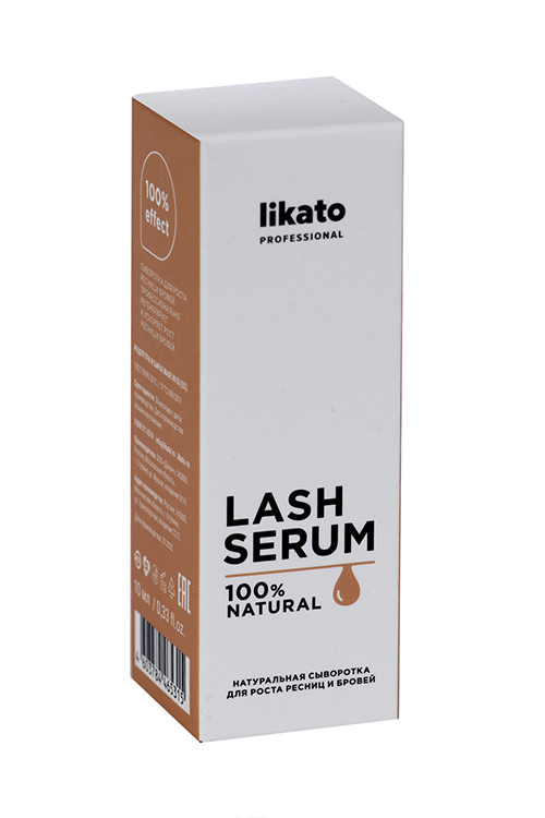 Сыворотка Likato Professional Lash Serum д/роста ресниц/бровей, 10 мл