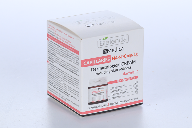 Крем BIELENDA DR MEDICA CAPILLARY SKIN дерматологический гипоаллергеный, 50 мл