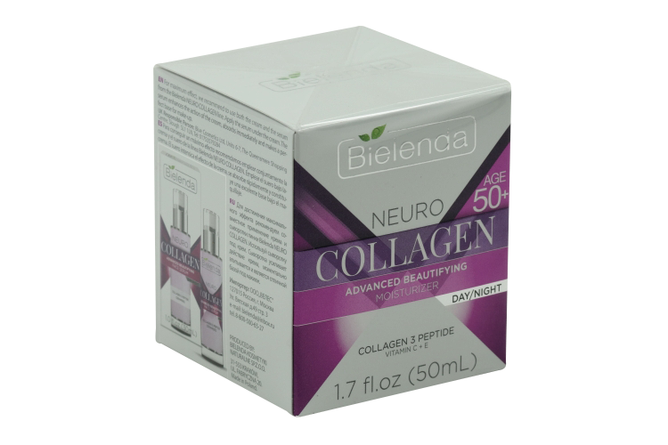 Крем BIELENDA NEURO COLLAGEN концентрат омолаживающий против морщин 50+ дневной/ночной, 50 мл