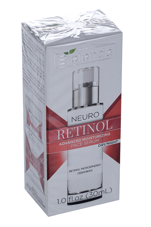 Сыворотка BIELENDA NEURO RETINOL омолаживающая нейропептидная дневная/ночная, 30 мл