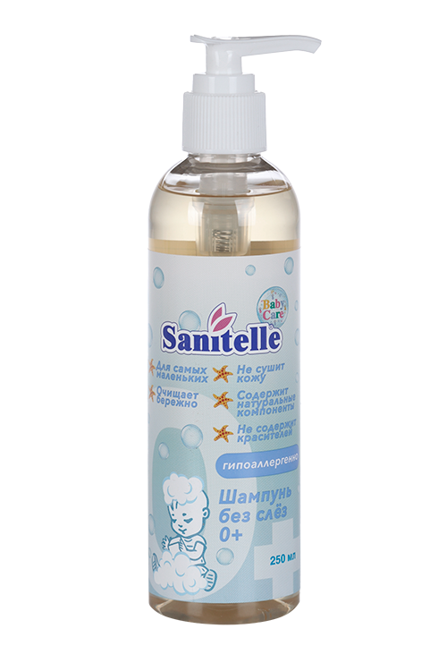 Шампунь Sanitelle б/слез ( 0+ ), 250 мл