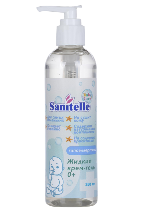 Гель Sanitelle д/купания (0+), 250 мл