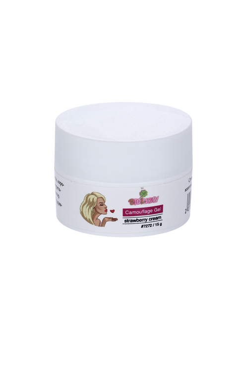 Гель BioLucky Strawbeny cream молочный камуфлирующий 15 мл