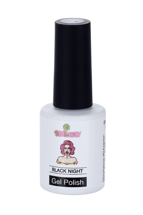 Гель-лак BioLucky BN98 Black Night классический черный 7 мл
