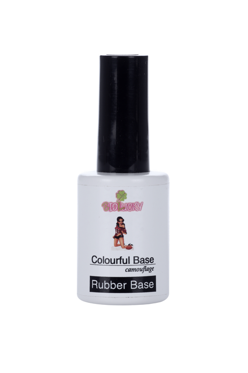 База BioLucky Colourful Rubber Base камуфлирующая каучуковая 10 мл, (771)
