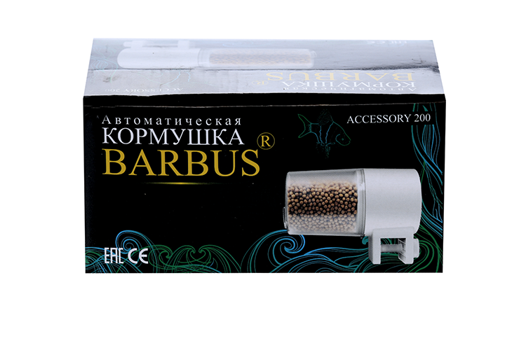 Автоматическая кормушка BARBUS Accessory 200 на батарейках 2хАА 4827621