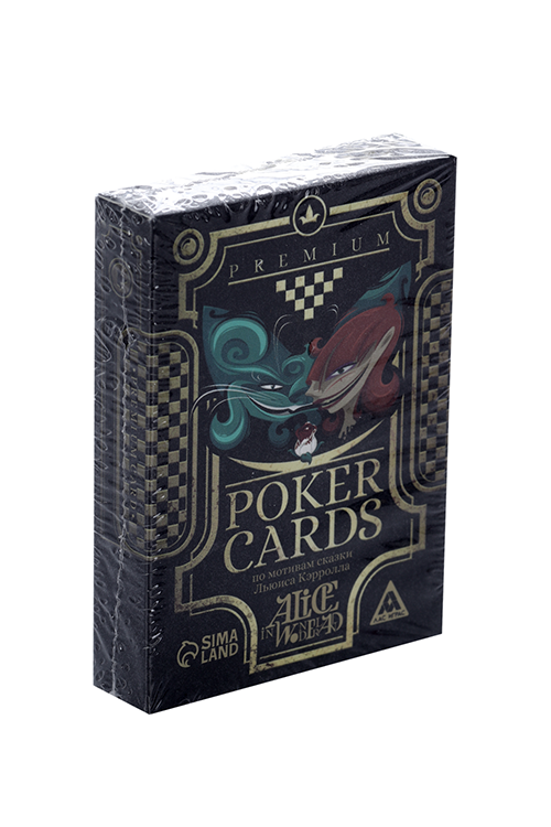 Игральные карты ЛАС ИГРАС Poker cards Alice in wonderland 54 карты