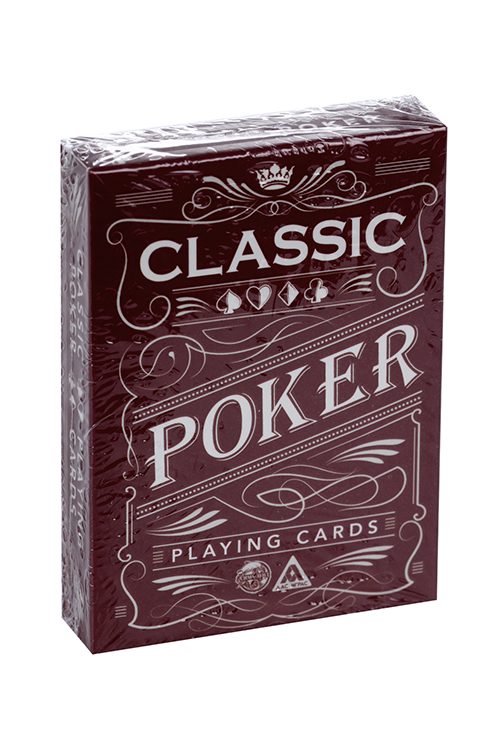 Игральные карты ЛАС ИГРАС Poker classic 54 карты пластик 18+