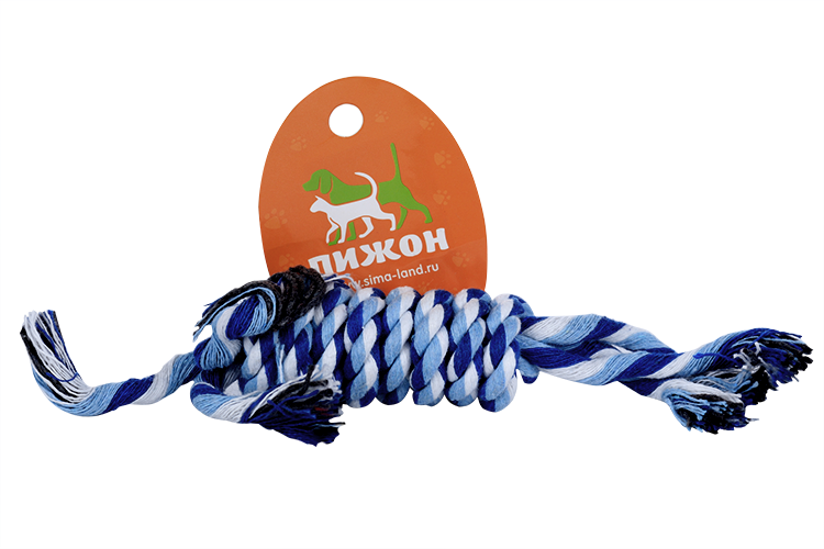 Игрушка Пижон канатная плетенка малая до 19 см 25-29 г микс цветов