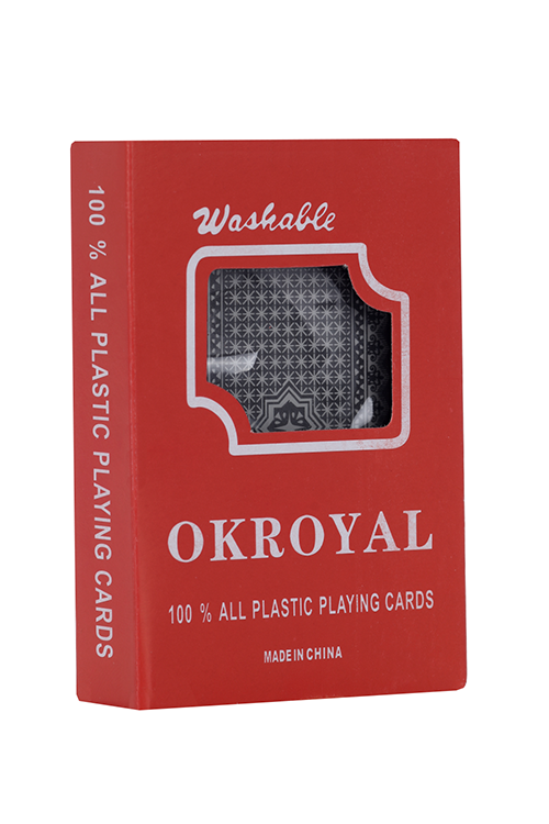 Карты игральные пластиковые Royal 54 шт 19 мкм 8,8х5,7 см микс