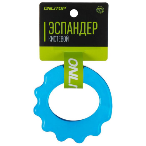 Эспандер ONLITOP кистевой резина в сетке 9 см нагрузка до 3 кг цвета МИКС
