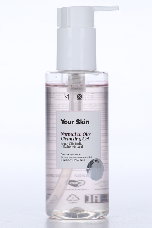 Гель MIXIT YOUR SKIN очищающий д/нормальной и жирной кожи лица, 150 мл