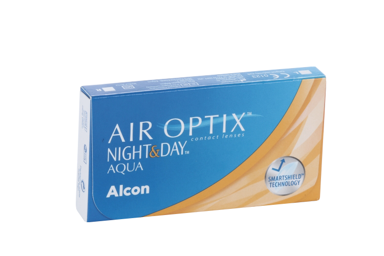Линзы Alcon Air Optix Night and Day контактные BC 8.6 (диоптрия -2,75), 3 шт