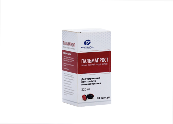 Пальмапрост 320 мг, 90 шт, капсулы