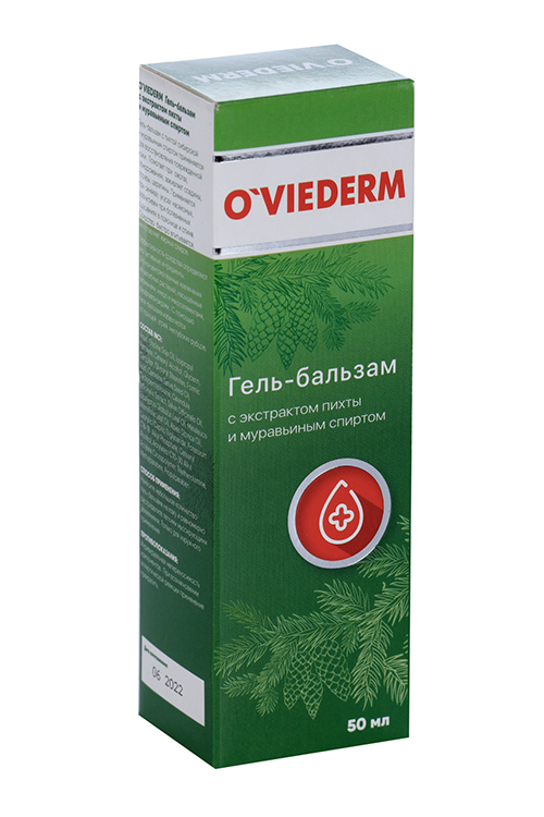 Гель-бальзам Oviederm с экстрактом пихты, 50 мл
