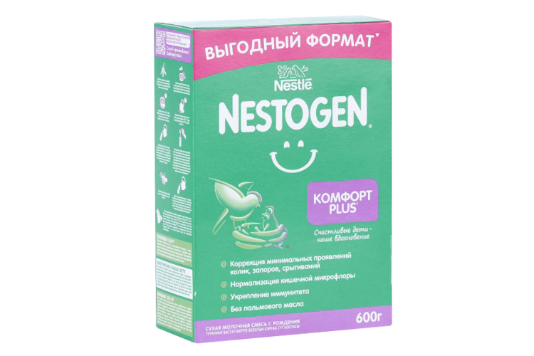 Смесь Нестле Нестожен 1 Комфорт Плюс (с 0 мес), 600 г