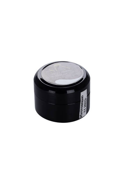 Гель-краска SUN Professional без липкого слоя белая 6 г