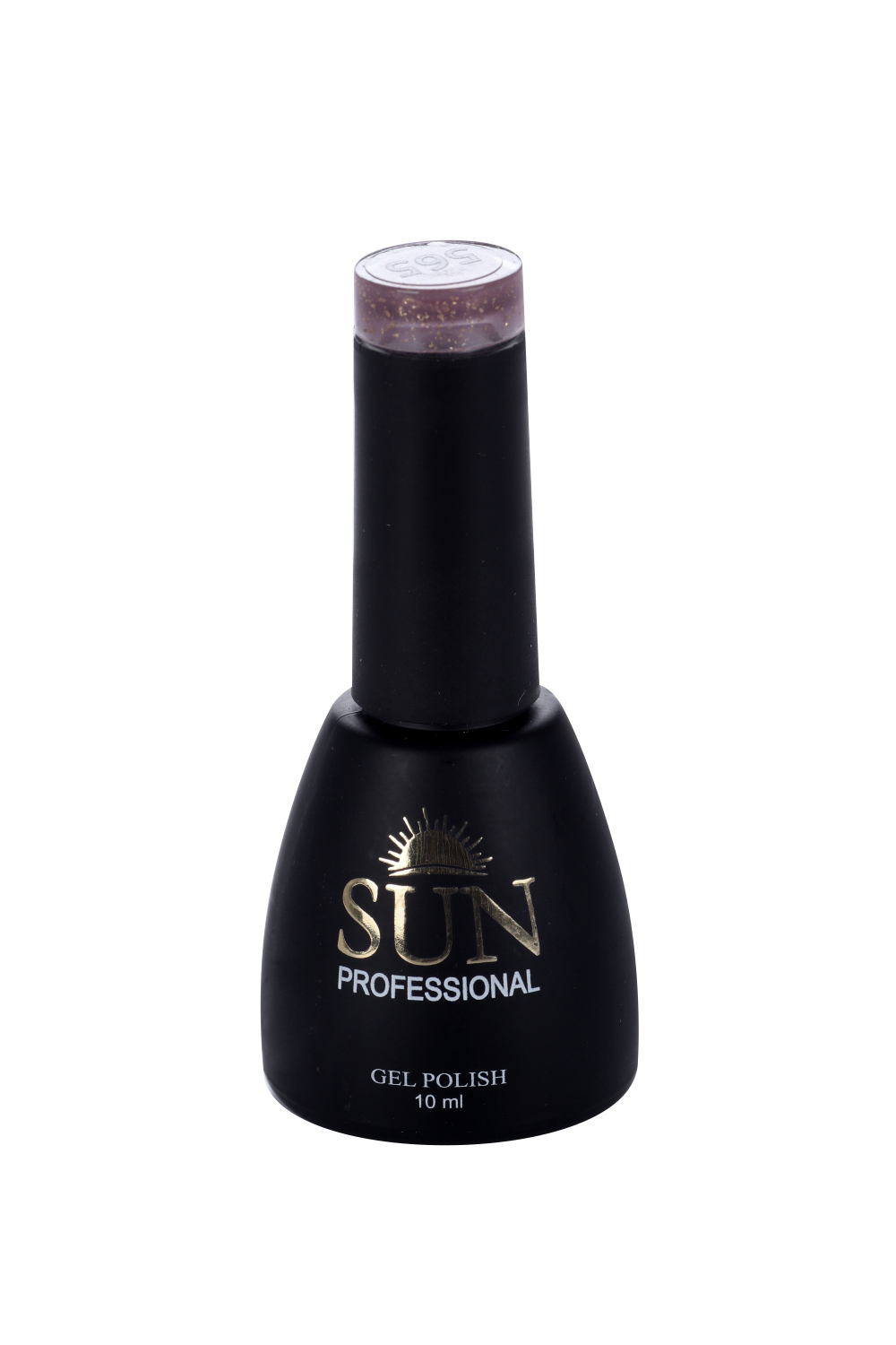 Гель-лак SUN Professional Винтаж д/маникюра с поталью №565 бордовый 10 мл