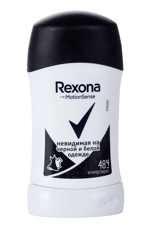Антиперспирант-карандаш REXONA невидимая на черной/белой одежде 48 ч, 40 мл