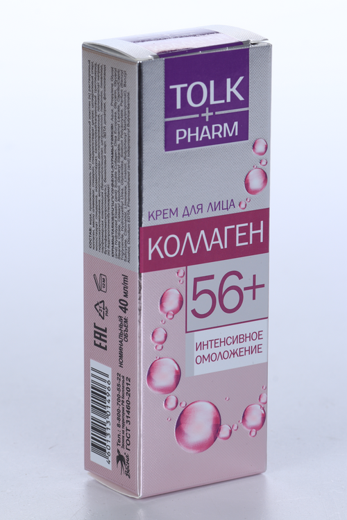 Крем TOLK Pharm+Pharm д/лица коллаген интенсивное омоложение, 40 мл