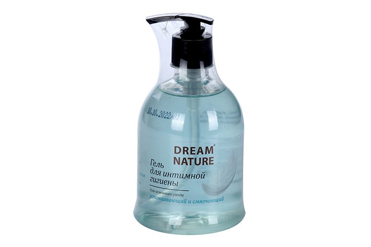 Гель Dream Nature д/интим гигиены с Д-пантенолом и экстрактом алоэ-вера, 500 мл