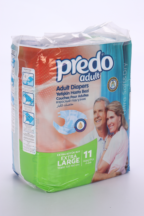 Подгузники PREDO д/взрослых р XL, 11 шт