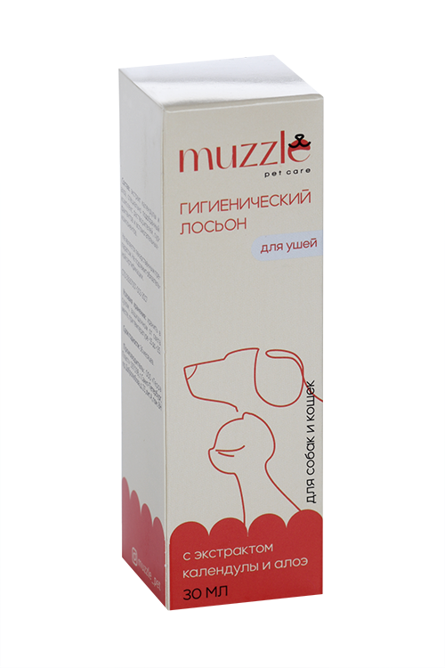 Лосьон Muzzle гигиенический д/ушей д/собак/кошек 30 мл