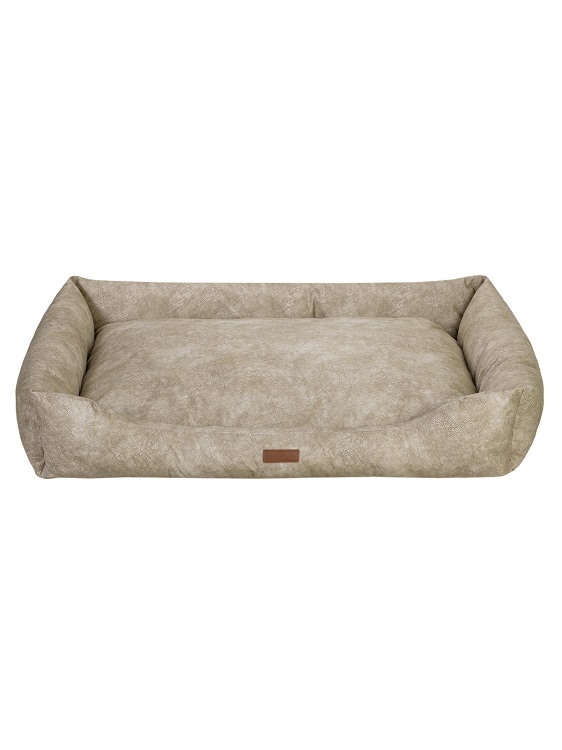 Лежанка DOGMODA д/собак бинго BIG съемный чехол 120х90х20 см песочная