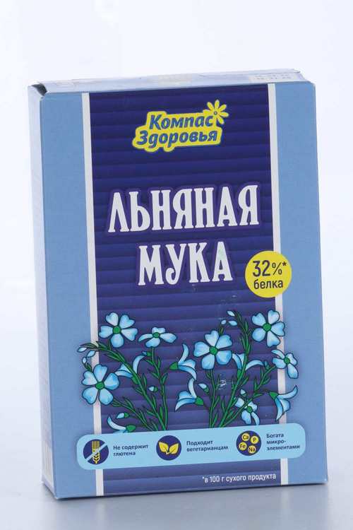 Мука льняная Компас Здоровья, 300 г