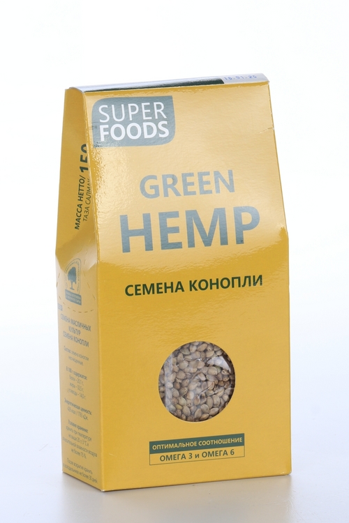 Семена конопли Green Hemp, 150 г