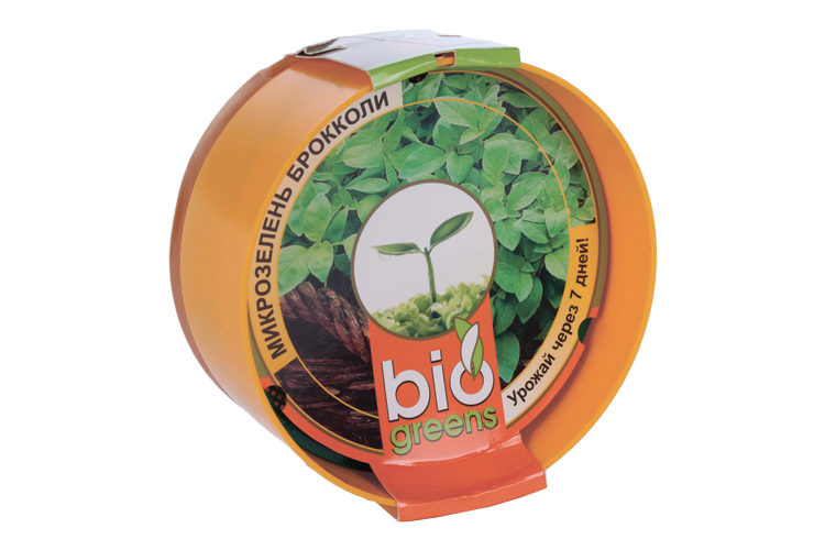 Набор Микрозелень Bio Greens лоток для проращивания/семена брокколи