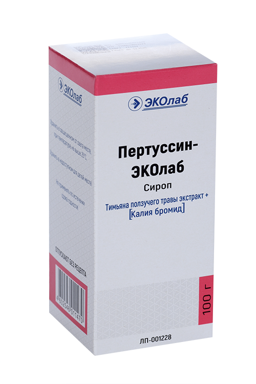 Пертуссин-ЭКОлаб, 100 г, сироп